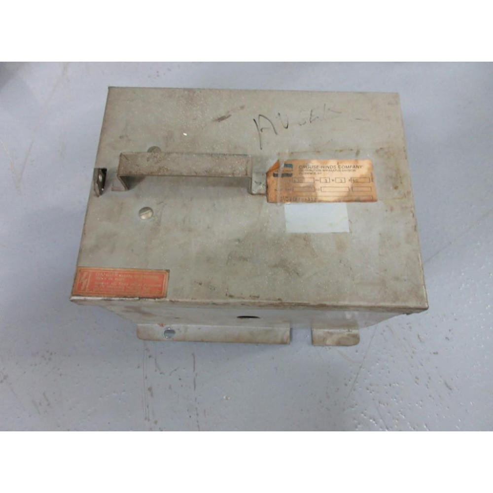 Crouse - Hinds PFP-352 Busway Plug PFP352 - Used