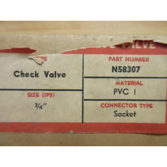 Cabot N58307 Check Valve