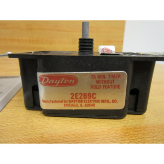 Dayton 2E269C Spring Wound Timer