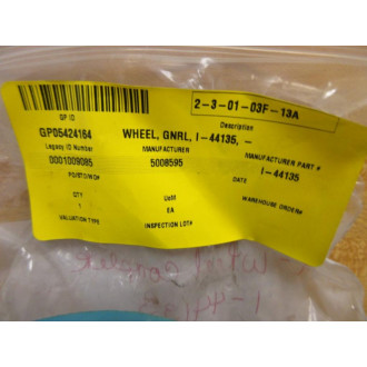 I-44135 Grooved Rubber Contact Wheel - New No Box