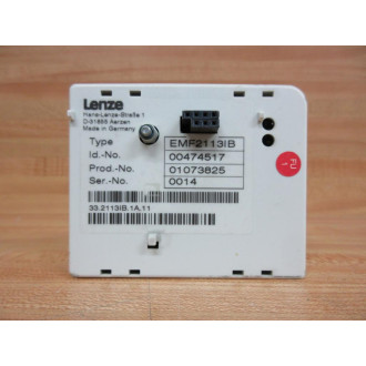 Lenze EMF2113IB Drive EMF2113IB - Used
