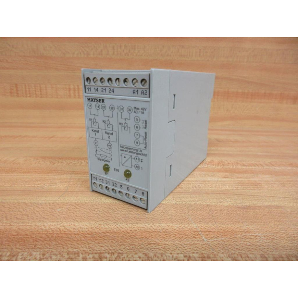 Mayser SG-EFS 104 ZK21 Safety Controller SGEFS104ZK21 - Used