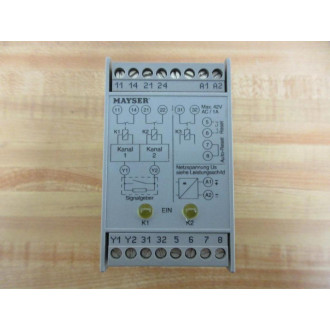 Mayser SG-EFS 104 ZK21 Safety Controller SGEFS104ZK21 - Used