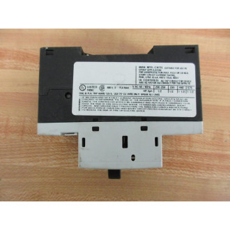 Siemens 3RV1011-1BA10 Circuit Breaker 3RV10111BA10 - Used