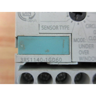 Siemens 3RV1011-1BA10 Circuit Breaker 3RV10111BA10 - Used