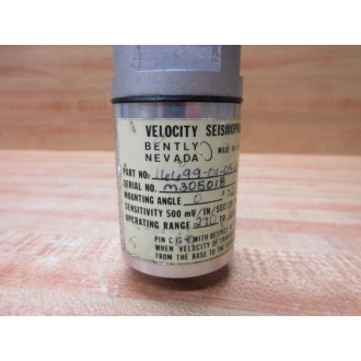 Bently Nevada 16699-01-05-03 Velocity Seismoprobe Chipped - Used