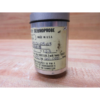 Bently Nevada 16699-01-05-03 Velocity Seismoprobe Chipped - Used