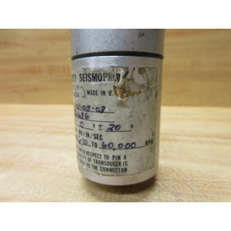 Bently Nevada 16699-01-05-03 Velocity Seismoprobe 0 ± 20 - Used