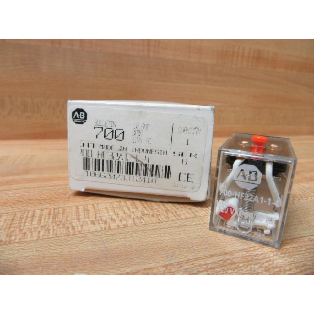 Allen Bradley 700-HF32A1-1-4 120V AC Relay 700-HF32A1-1-4 120VAC