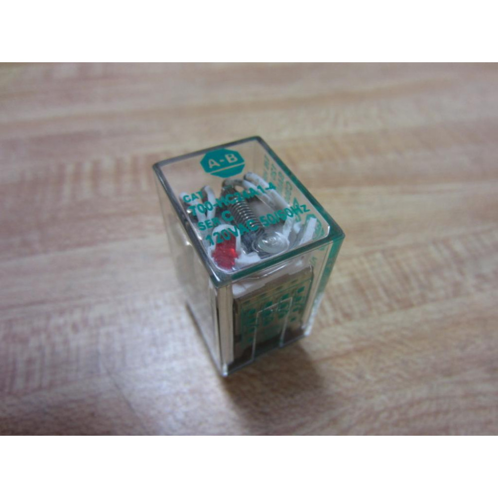 Allen Bradley 700-HC24A1-4 120V AC Relay 700-HC24A1-4 120VAC Series C - Used