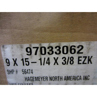 Research Products 97033062 EZKleen Filter 9 x 15 - New No Box