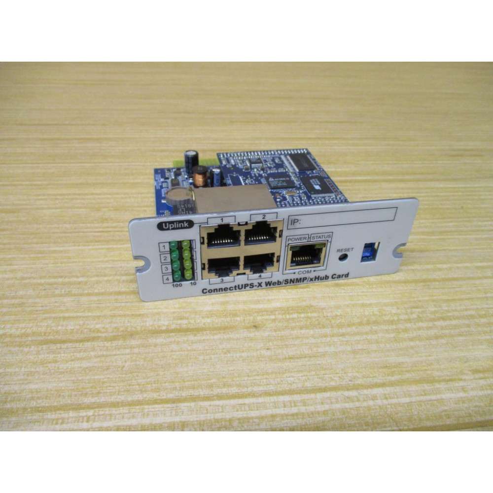Eaton 116750221-001 Connect UPS-X WebSNMPxHub Card - Used