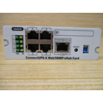 Eaton 116750221-001 Connect UPS-X WebSNMPxHub Card - Used