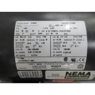 Nidec Motor E190PE Motor FN99 - New No Box