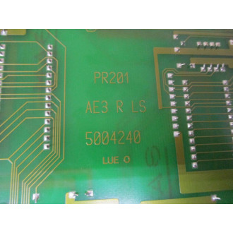 Krauss Maffei PR 202 Interface Card 5089180 Missing IC Chips - Parts Only