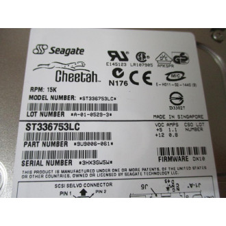 Seagate ST336753LC Cheetah Hard Drive 37GB 9U9006-061 - Used