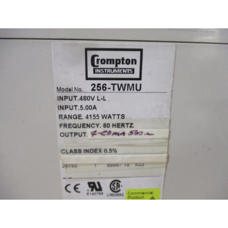 Crompton 256-TWMU Power Transducer 256TWMU - Used