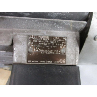 ATB AF100L4R-12 Flender Motor AF100L4R12 - Used