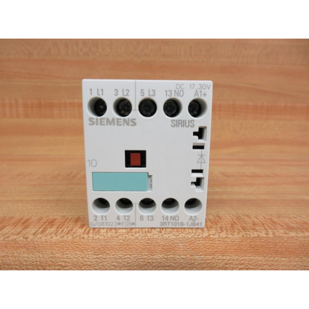 Siemens 3RT1016-1JB41 Circuit Breaker 3RT10161JB41 - Used