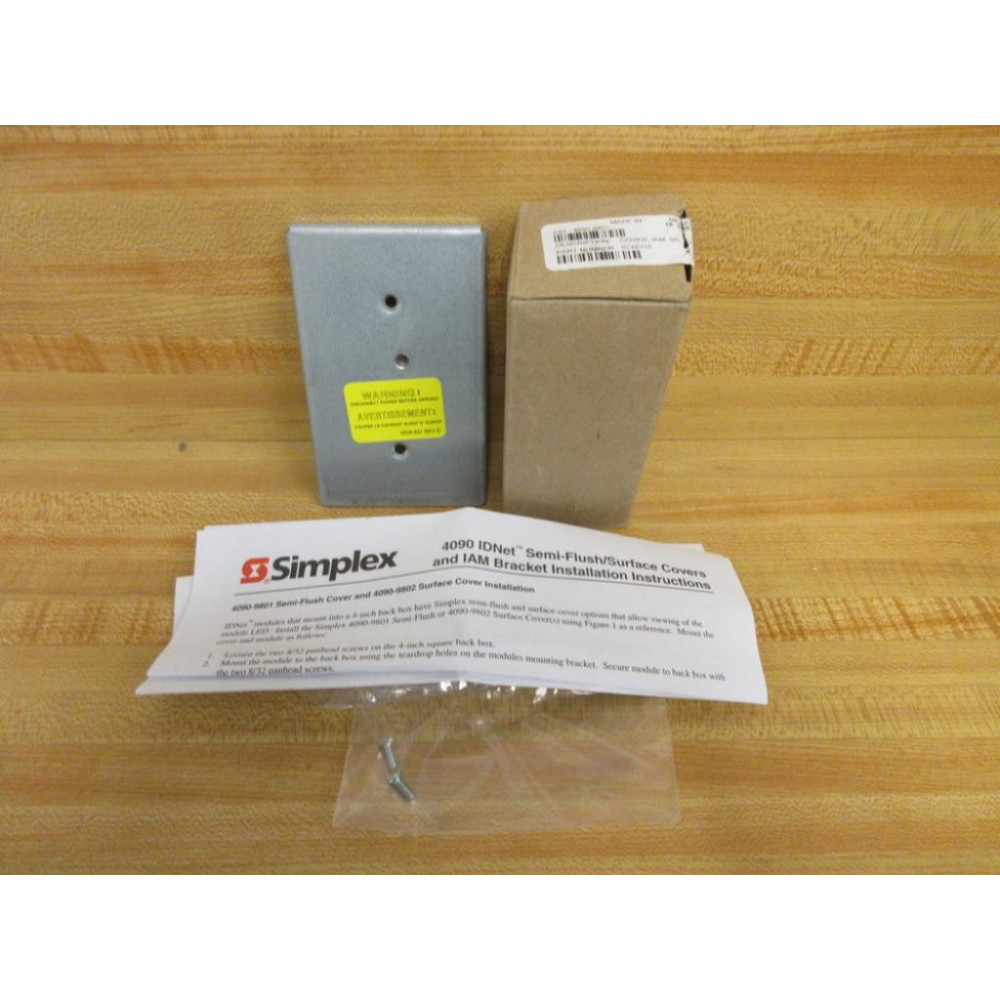 Simplex 0742315 IDNet Semi-Flush Surface Cover 4090-9807
