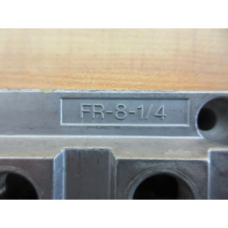 Festo FR-8-14 Pneumatic Manifold FR814 - Used