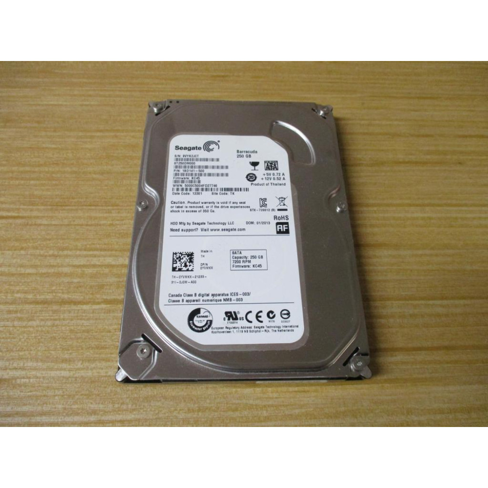 Seagate 1BD141-500 Barracuda 250GB Hard Drive - Used