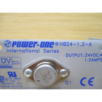 Power-One HB24-1.2-A Linear AC-DC Power Supply HB2412A - Used
