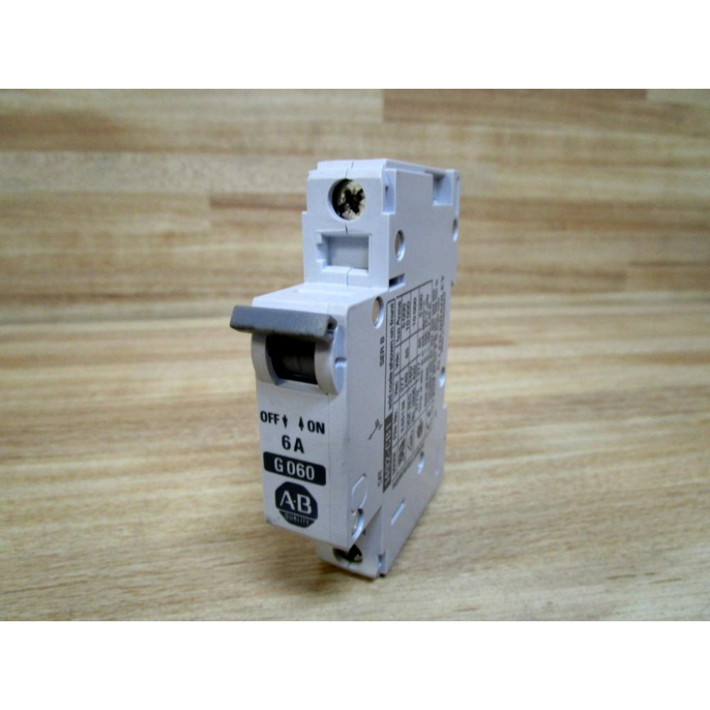 Allen Bradley 1492-CB1G060 Breaker 1492CB1G060 6A Series B - New No Box