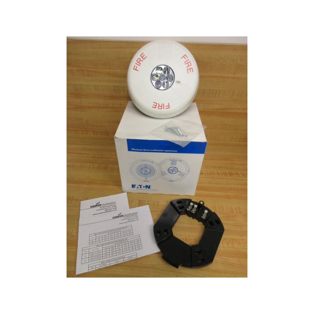 Eaton 100971 Wheelock Eluxa Fire Alarm