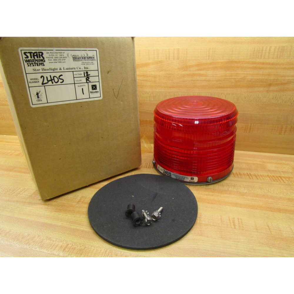 Star Warning Systems 240S Strobe Light