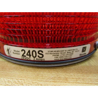 Star Warning Systems 240S Strobe Light