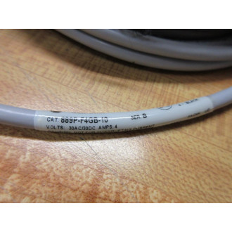 Allen Bradley 889P-F4GB-10 QD Cordset 889PF4GB10