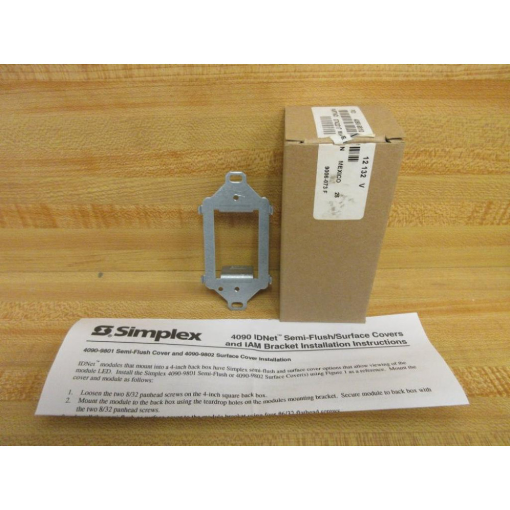Simplex 0742317 Surface Cover Bracket 4090-9810 (Pack of 11)