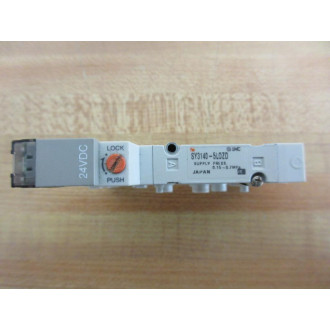 SMC SY3140-5LZD Solenoid Valve SY31405LZD - Used