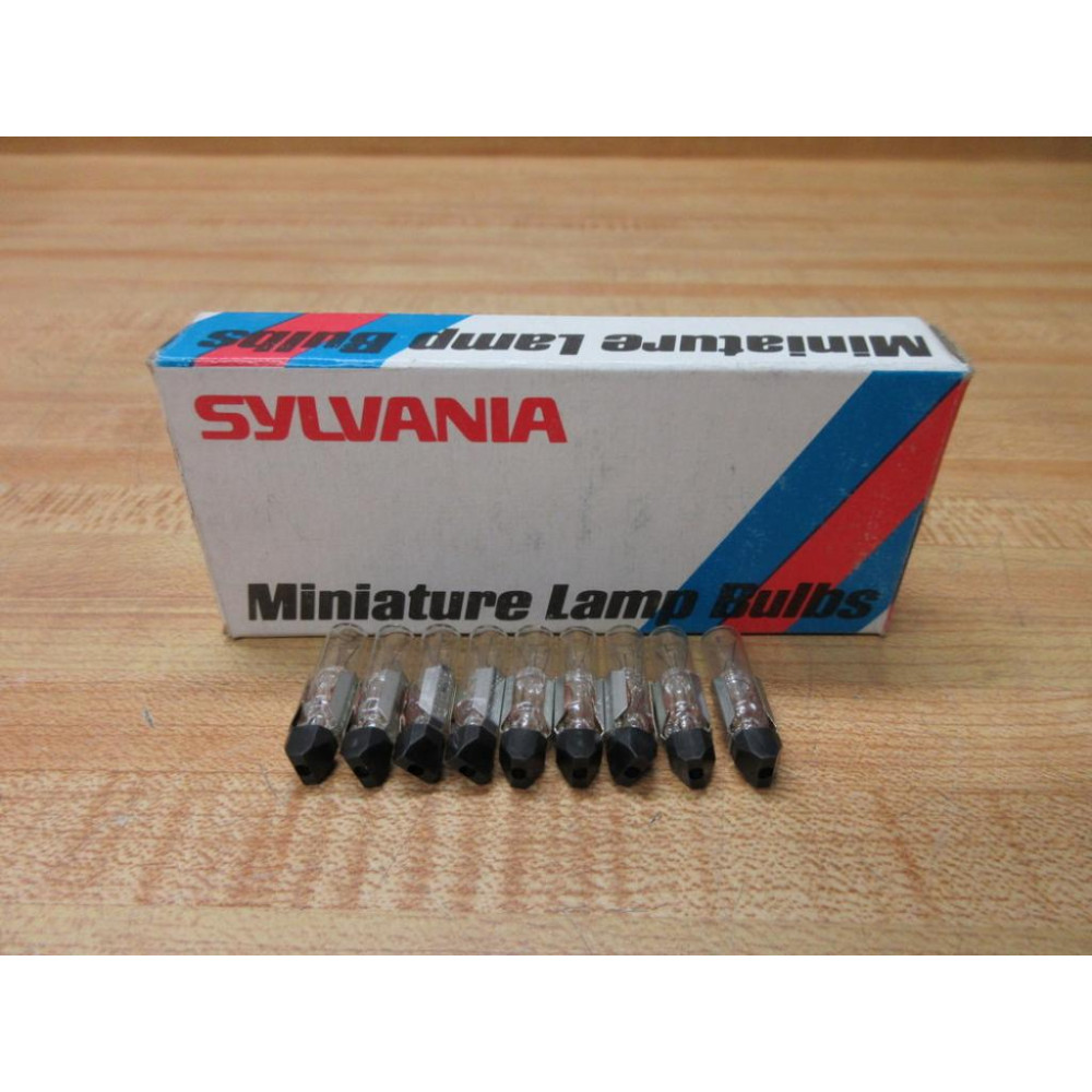Sylvania GTE 28PSB Miniature Lamp Light Bulbs (Pack of 9)