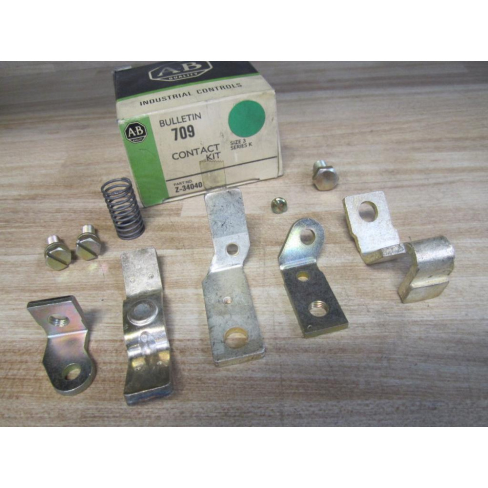 Allen Bradley Z-34040 Contact Kit Size 3 Z34040 WO 1 Screw