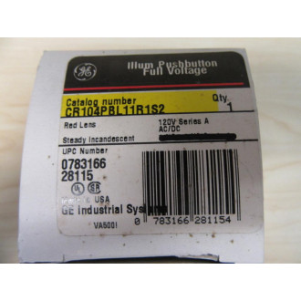 General Electric CR104PBL11R1S2 Push Button Switch