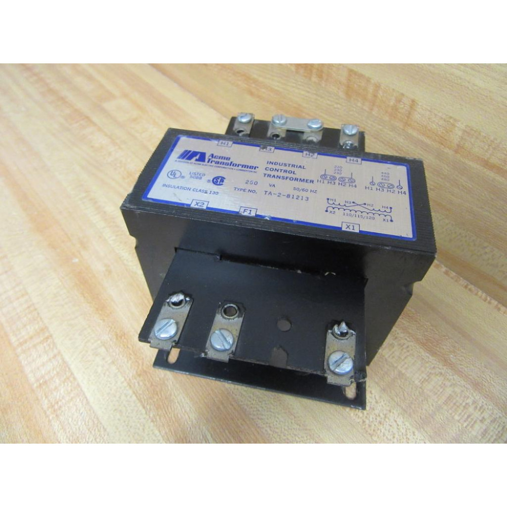 Acme TA-2-81213 Industrial Control Transformer TA281213 - Used
