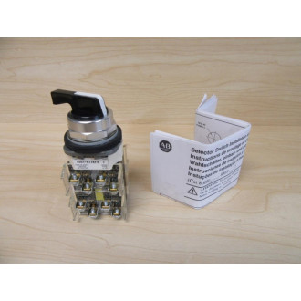 Allen Bradley 800T-N17KF4C Selector Switch - Refurbished