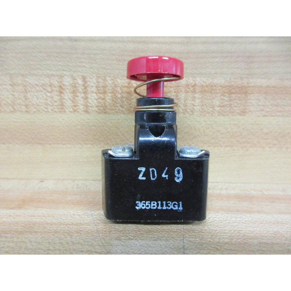 General Electric 365B113G1 Push Button Switch - New No Box