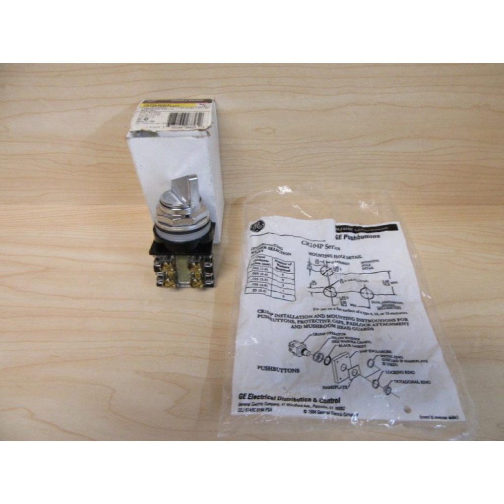 General Electric CR104PSM74A91 Selector Switch