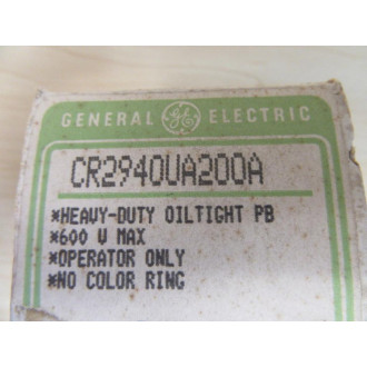 General Electric CR2940UA200A Push Button Switch