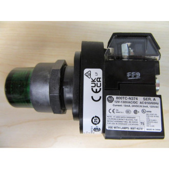 Allen Bradley 800HC-QRBH2G Push Button Switch