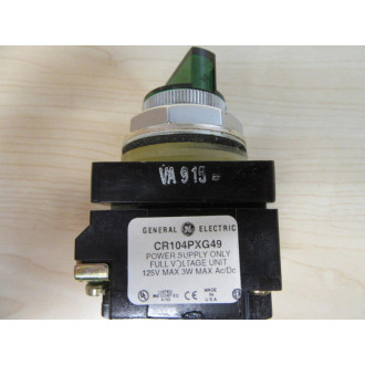 General Electric CR104PSL21G00S2 Selector Switch