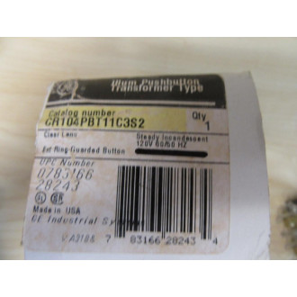 General Electric CR104PBT11C3S2 Push Button Switch