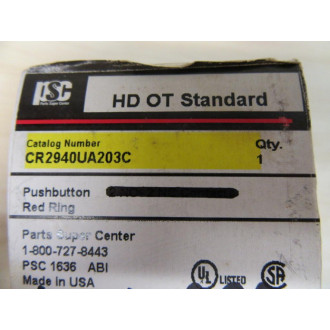 General Electric CR2940UA203C Push Button Switch