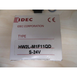 IDEC HW2L-M1F11QD-S-24V Push Button Switch