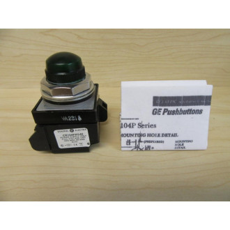 General Electric CR104PLG88G Pilot Light - New No Box
