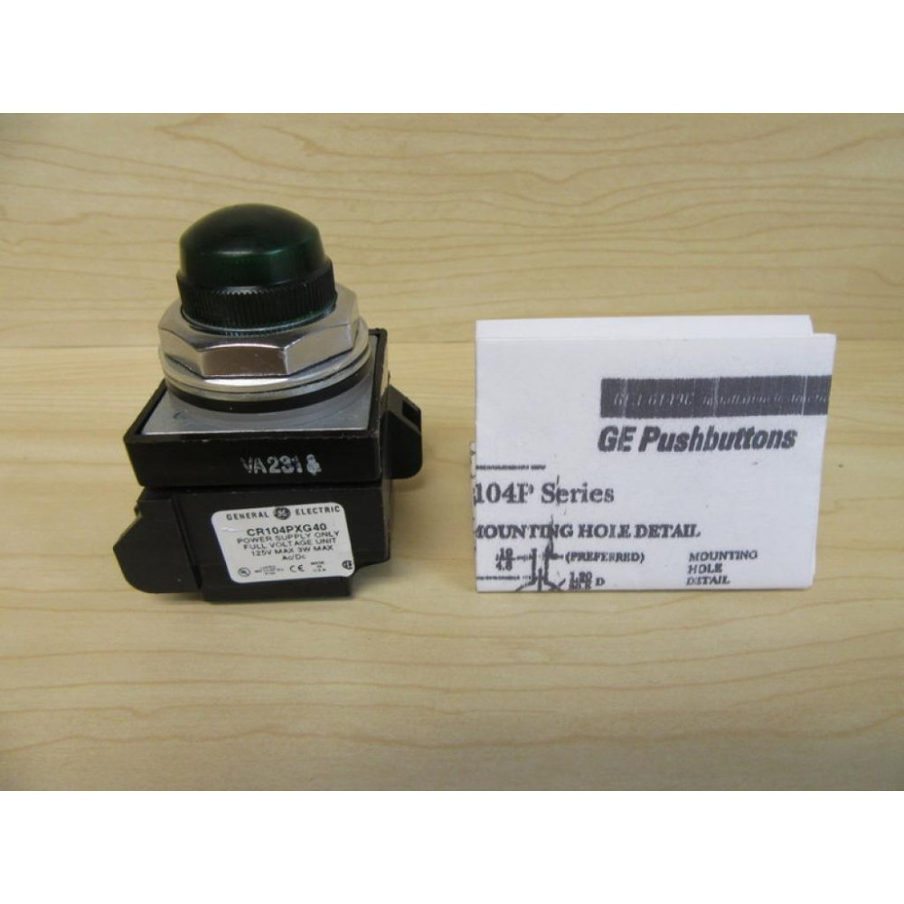General Electric CR104PLG88G Pilot Light - New No Box