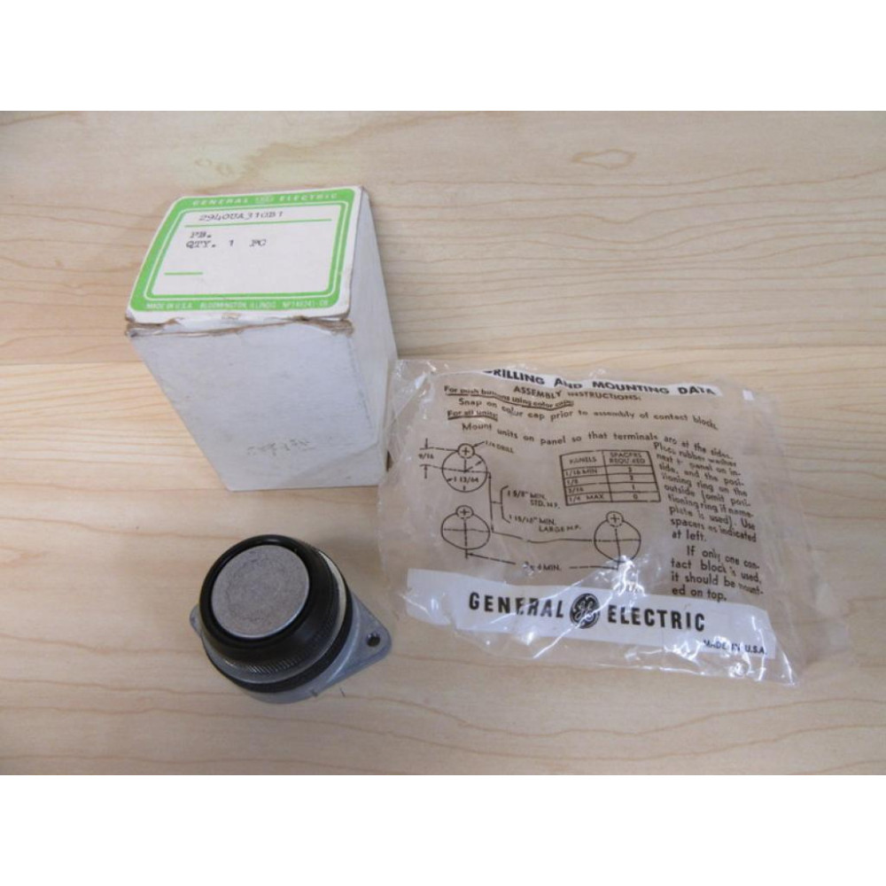 General Electric 2940UA310B1 Push Button Switch